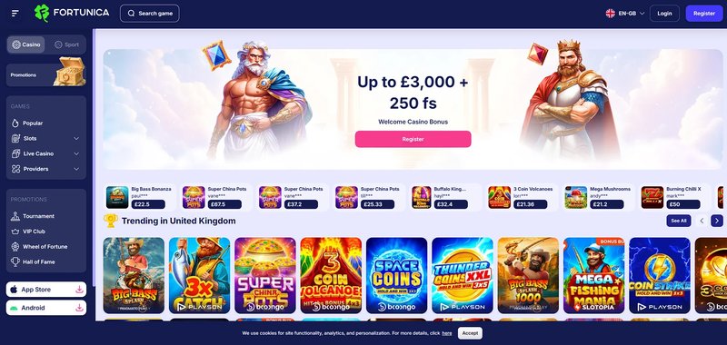 Fortunica casino online - Fortunica Casino: UK Players Unlock Exciting Online Slots Today